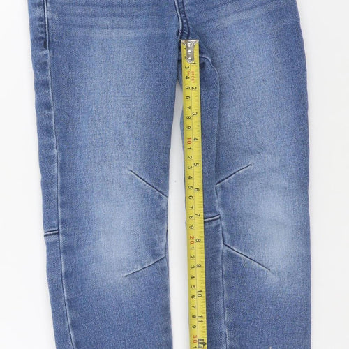 Denim Co Boys Blue Jeans 5-6 Years Slim Fit Drawstring Waist