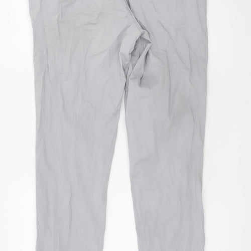 Jack & Jones Men’s Grey Straight Fit Jeans 36W 32L Cotton Blend