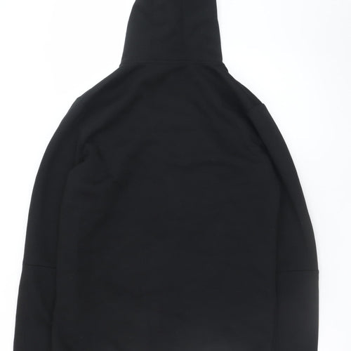 Primark Men's Black Full Zip Hoodie M Regular Fit Workout Fleece