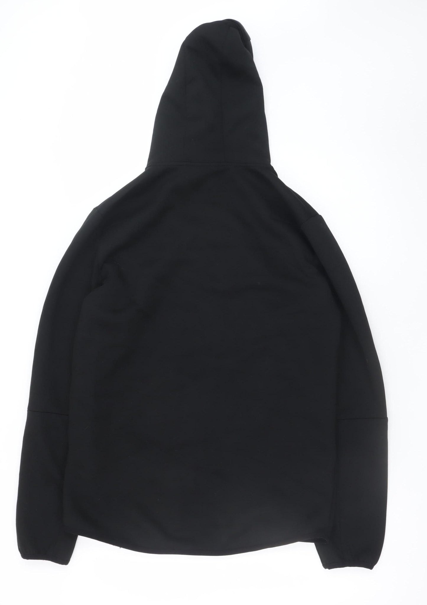 Primark Men's Black Full Zip Hoodie M Regular Fit Workout Fleece