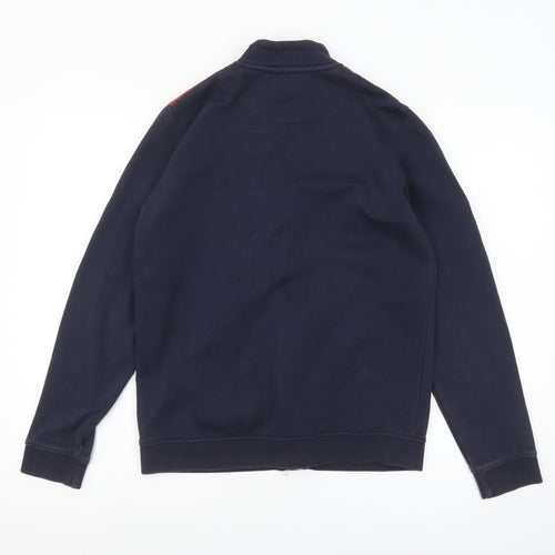 U.S. Polo Assn. Boys Navy Blue Colourblock Track Jacket 14-15 Years