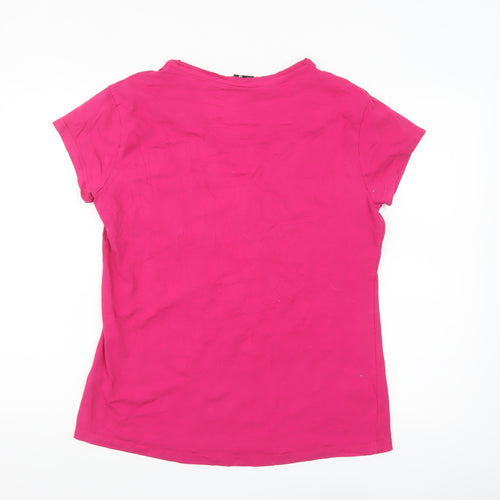 Karrimor Womens Pink Short Sleeve Crew Neck T-Shirt Size 18