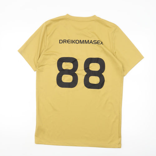 Nike Dri-FIT Gold Men's L Athletic Football Jersey Tee