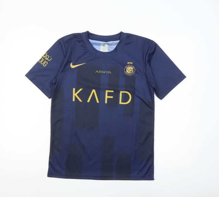 Nike Men's Blue XS Dri-Fit Football Jersey Ronaldo 7 Shirt