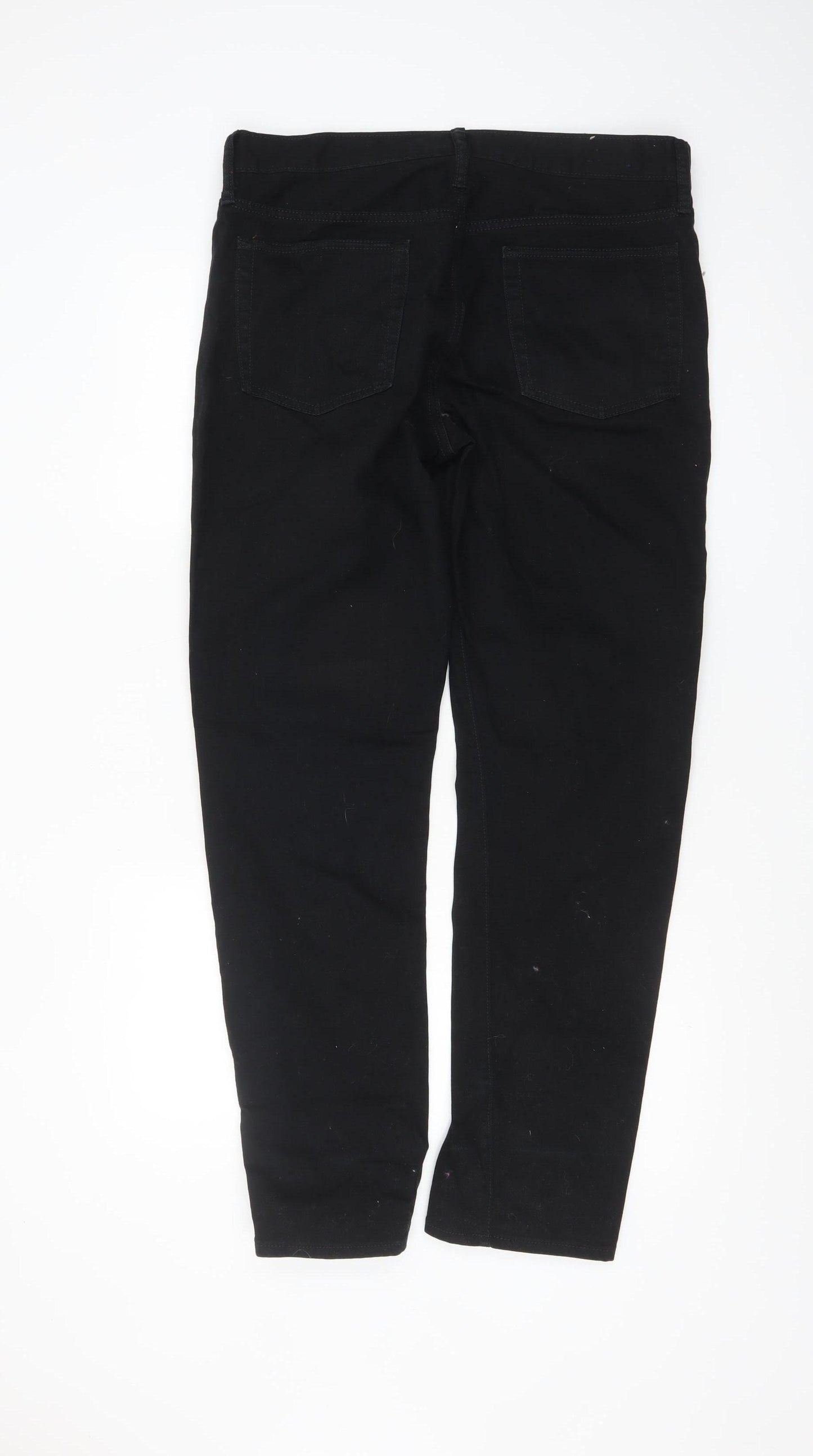 GAP Mens Black Slim Fit Denim Jeans 33x32 Classic Style