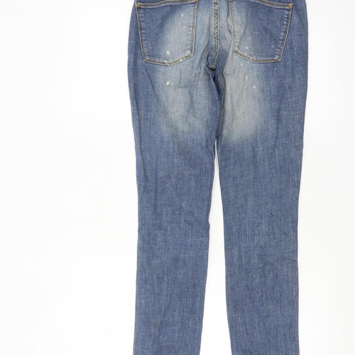 Vero Moda Women’s Blue Distressed Skinny Jeans W28 L34