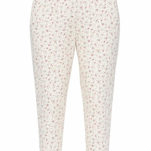 Topshop Women Ivory Floral Skinny Jeans W30 (UK 12) with Ankle Zip