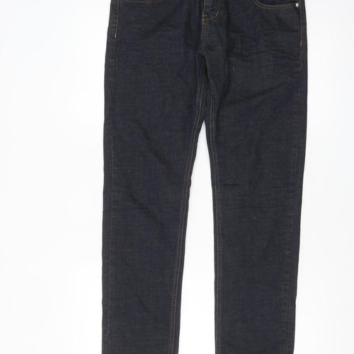 Armani Jeans Men's Blue Straight Denim Jeans Size 26 Regular Fit