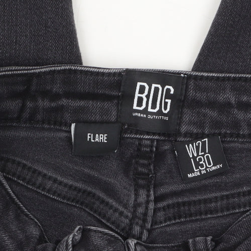 BDG Urban Outfitters Women's Black Flared Jeans W27 L30