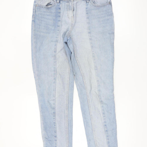 Next Women’s Blue Relaxed Ankle Jeans Size 8 Tall