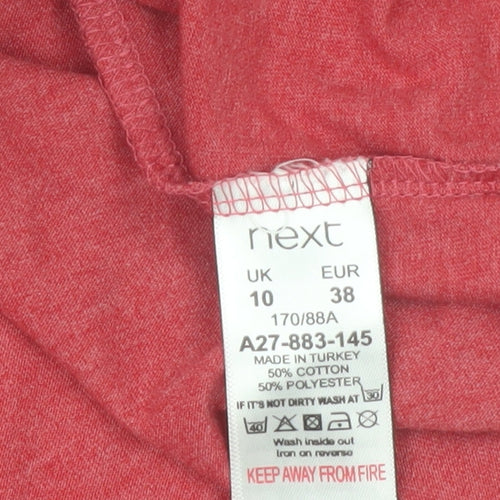 Next Womens Red Coca-Cola Polar Bear Long Sleeve T-Shirt Size 10