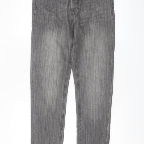 Denim Co. Men’s Grey Slim Fit Jeans W28 L30 Denim Stretch