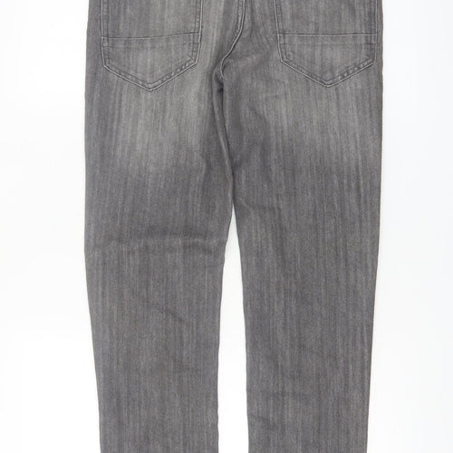Denim Co. Men’s Grey Slim Fit Jeans W28 L30 Denim Stretch