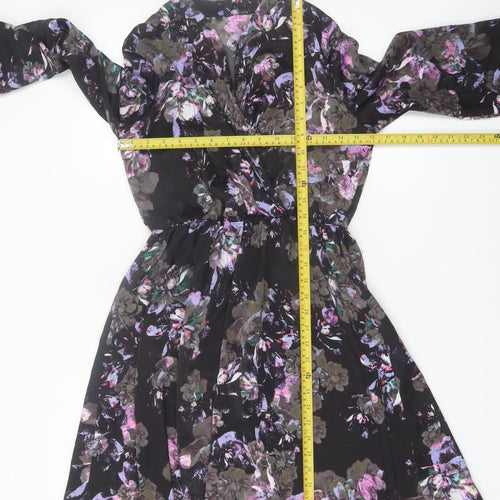 Vero Moda Women’s Multicoloured Floral Wrap Dress Size S