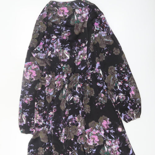 Vero Moda Women’s Multicoloured Floral Wrap Dress Size S