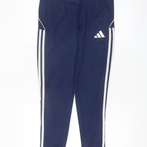 Adidas Men's Blue Slim Fit Jogger Trousers Size S