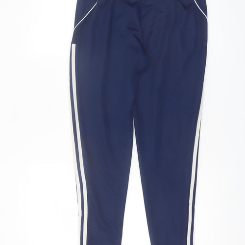 Adidas Men's Blue Slim Fit Jogger Trousers Size S