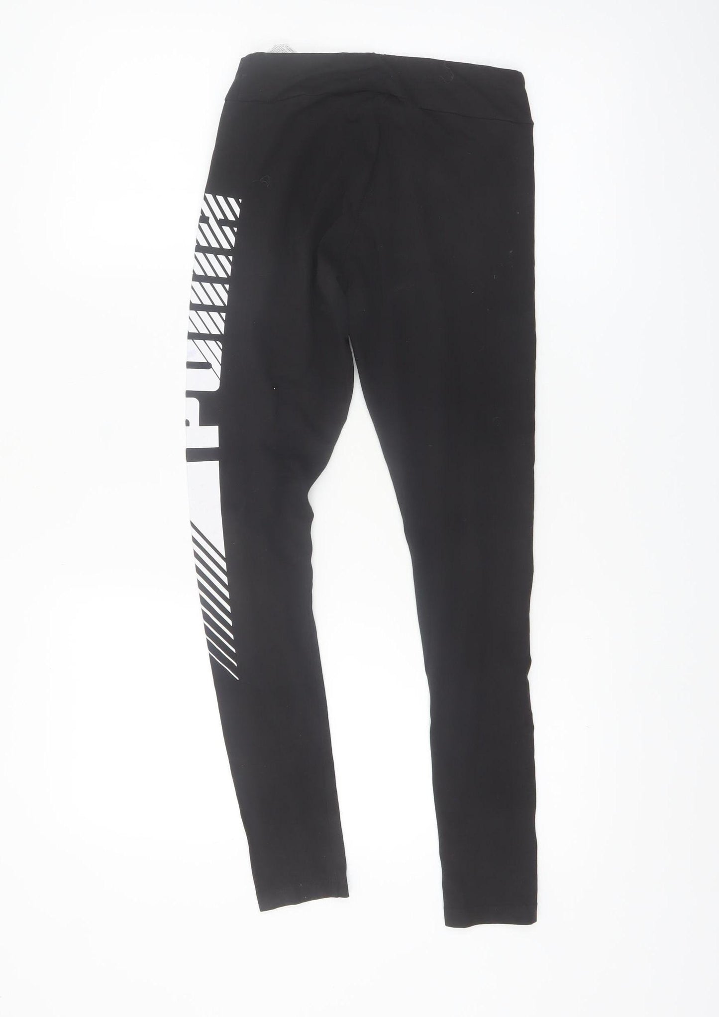 Puma Womens Black XS Leggings Stretch Sports Gymwear