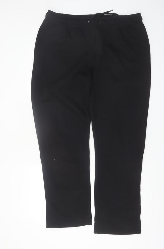 Dunnes Women’s Black Fleece Jogger Trousers XL