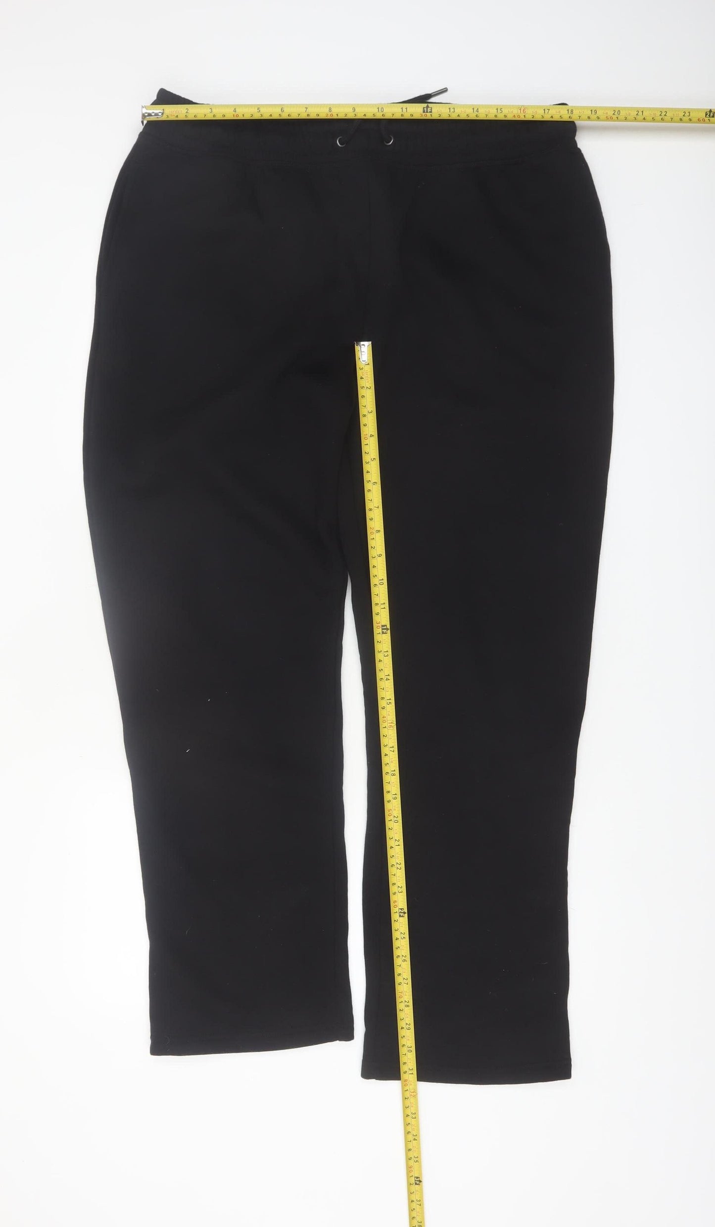 Dunnes Women’s Black Fleece Jogger Trousers XL