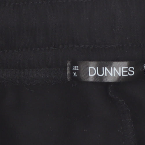 Dunnes Women’s Black Fleece Jogger Trousers XL