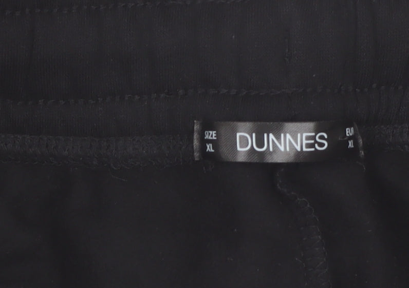 Dunnes Women’s Black Fleece Jogger Trousers XL