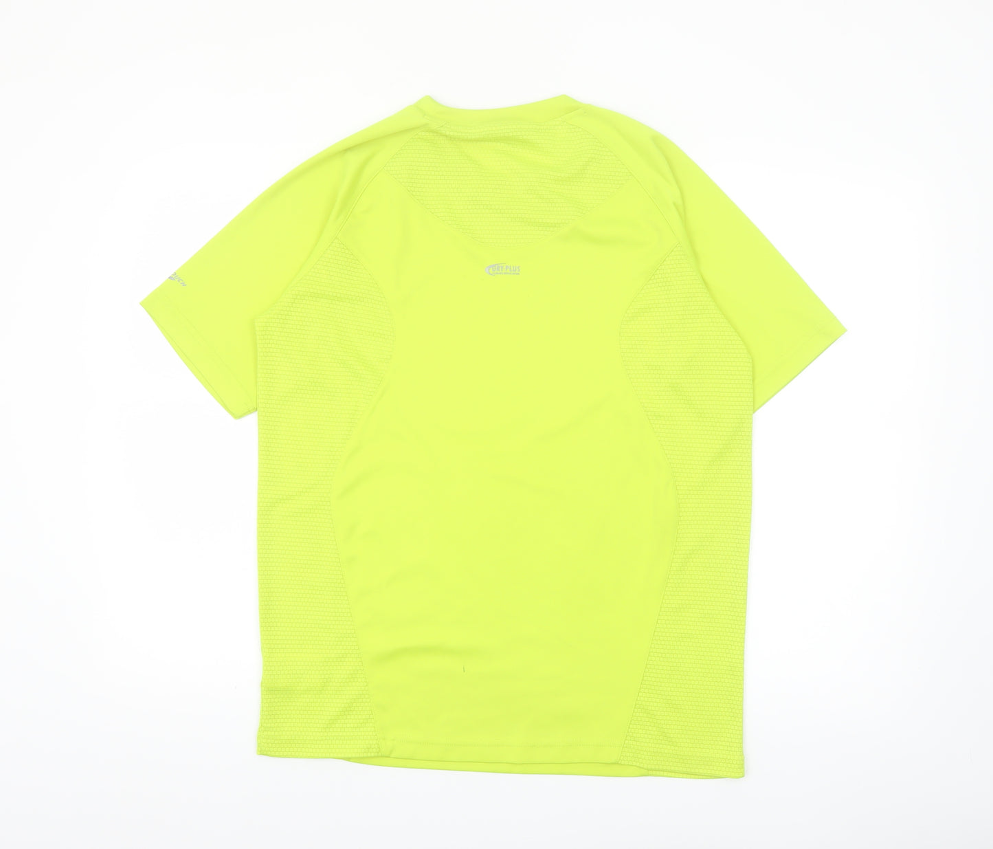 Pro Touch Men's Yellow Running T-Shirt L Moisture Wicking