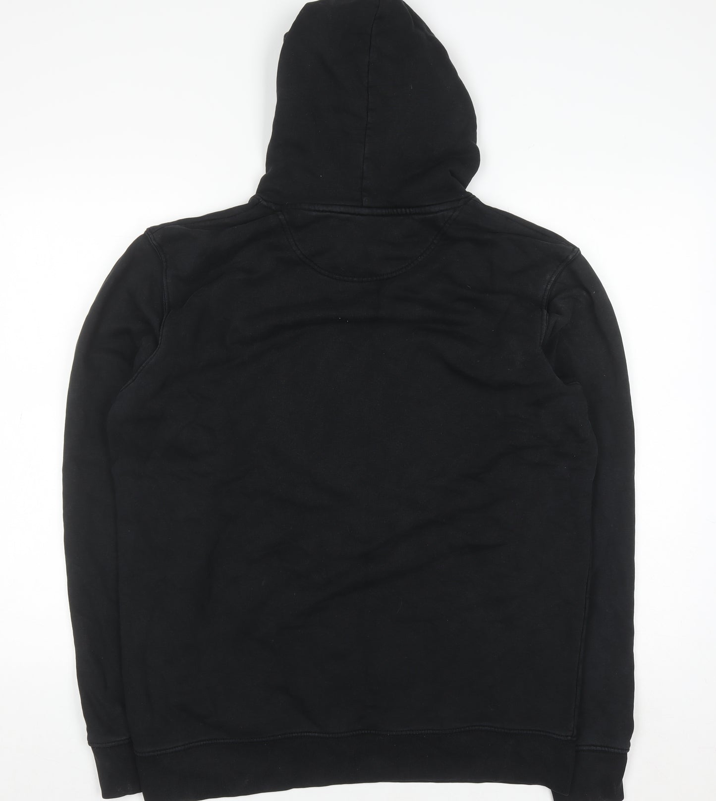 Fourth Element Women's Black Pullover Hoodie UK 16 Organic Cotton Blend
