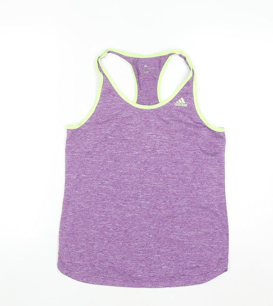 Adidas Women’s Purple Climalite Racerback Tank Top Size S