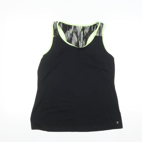 St. Bernard for Dunnes Women’s Black Racerback Tank Top Size L