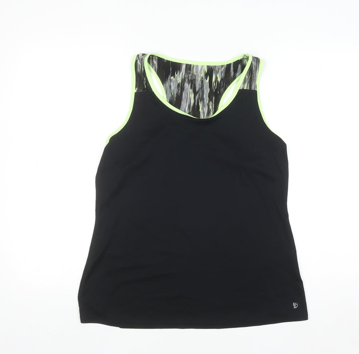 St. Bernard for Dunnes Women’s Black Racerback Tank Top Size L
