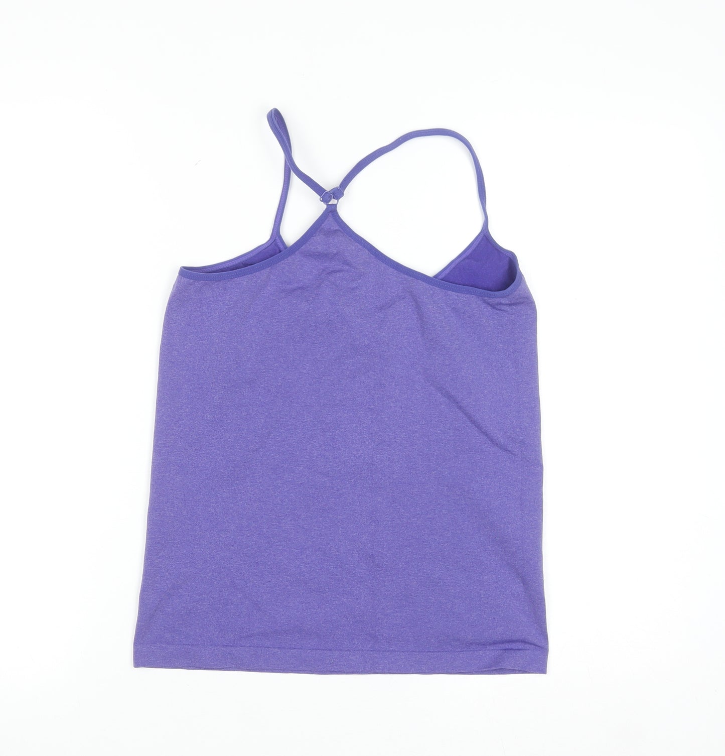 Primark Women’s Purple Seamless Tank Top Size 14-16 Stretch Activewear