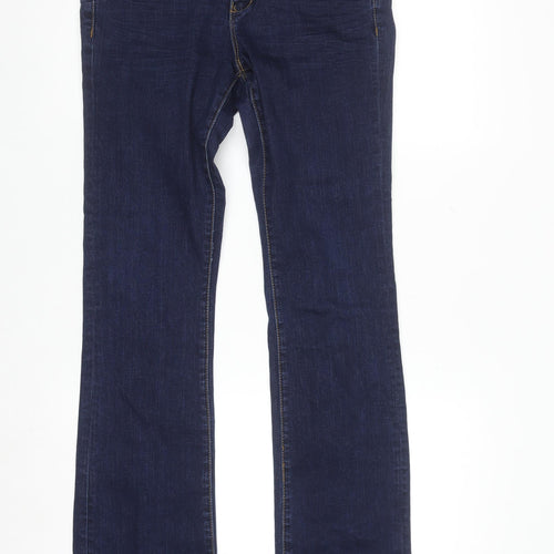 Rant & Rave Women's Blue High Rise Straight Jeans Size 10