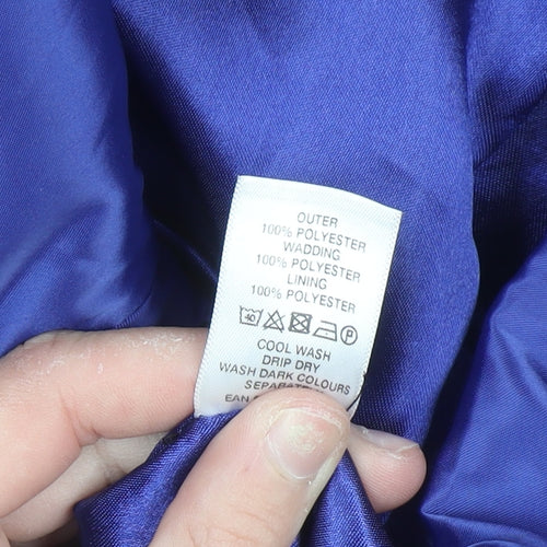 Alexon Women Blue Size 10 Puffer Coat Mid-Length Winter Jacket