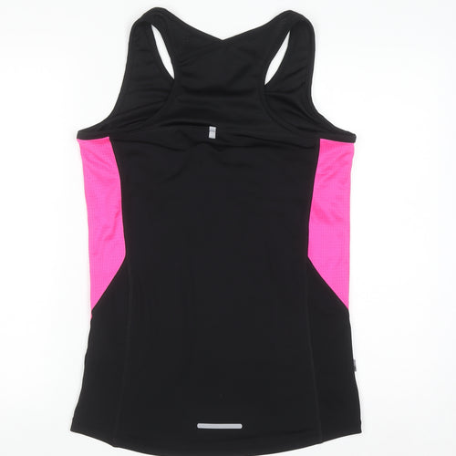 Karrimor Womens Black & Pink Racerback Tank Top Size 18