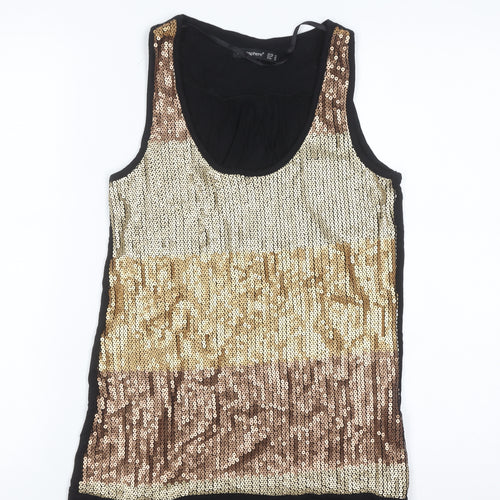 Atmosphere Women’s Multicoloured Sequin Camisole Tank Top Size 12