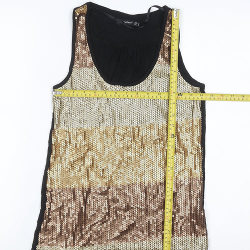 Atmosphere Women’s Multicoloured Sequin Camisole Tank Top Size 12