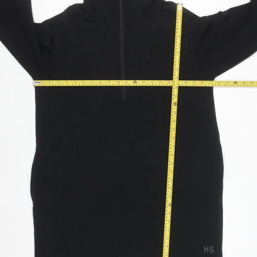Helen Steele x Dunnes Stores Women's Black 1/2 Zip Pullover Sweatshirt Size M