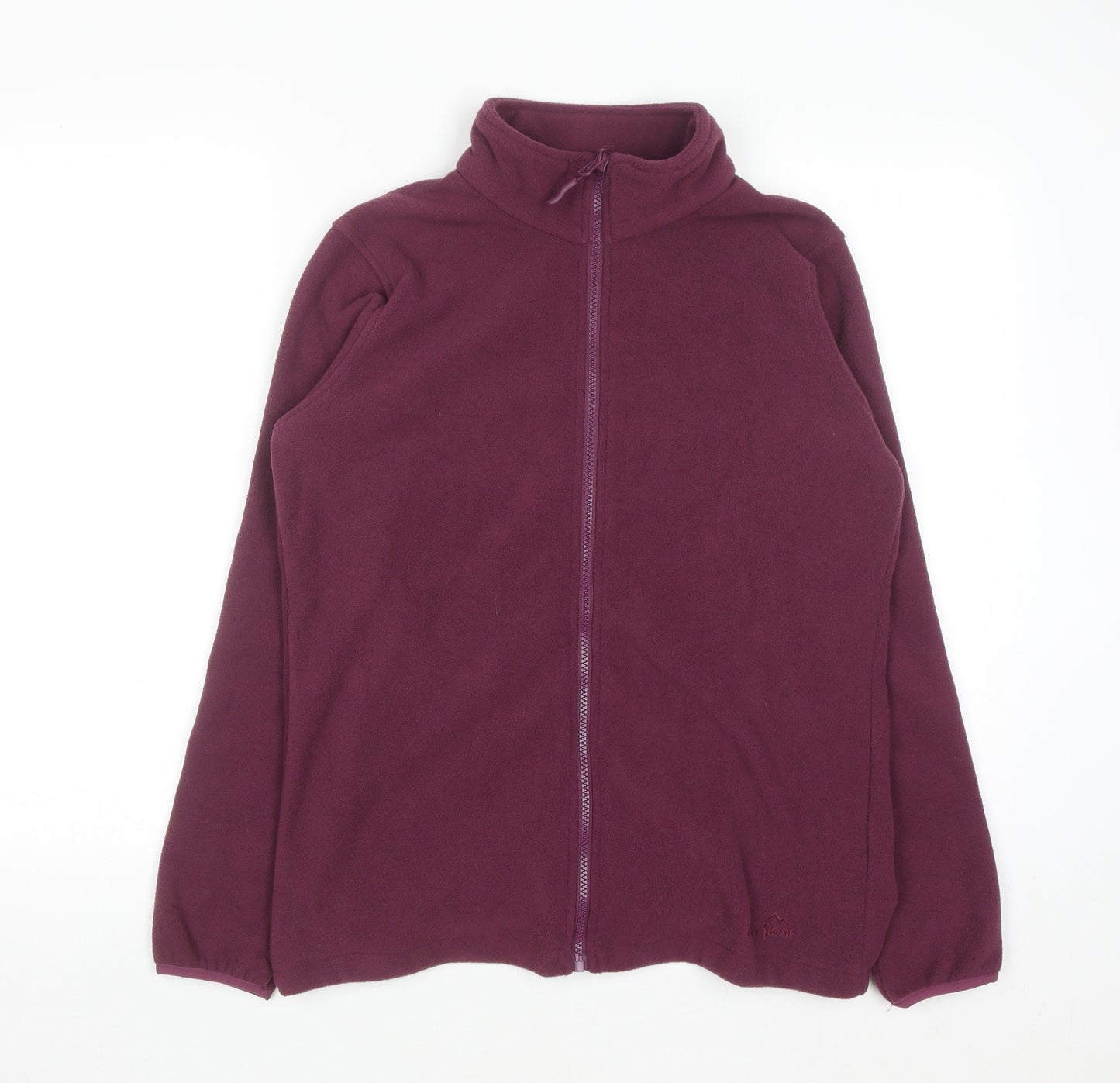 Peter Storm Womens Purple Full Zip Fleece Jacket Size 12