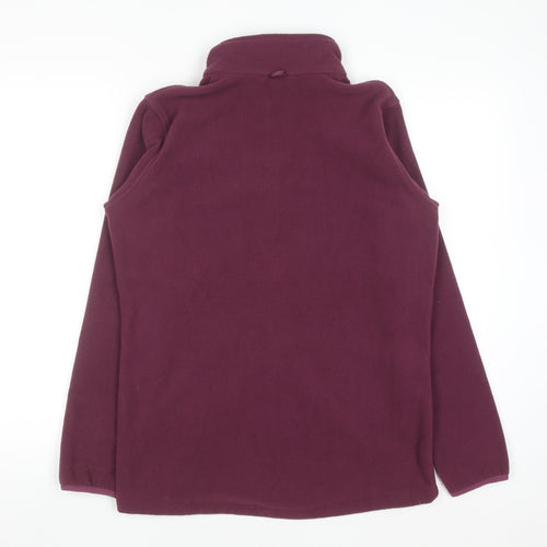 Peter Storm Womens Purple Full Zip Fleece Jacket Size 12