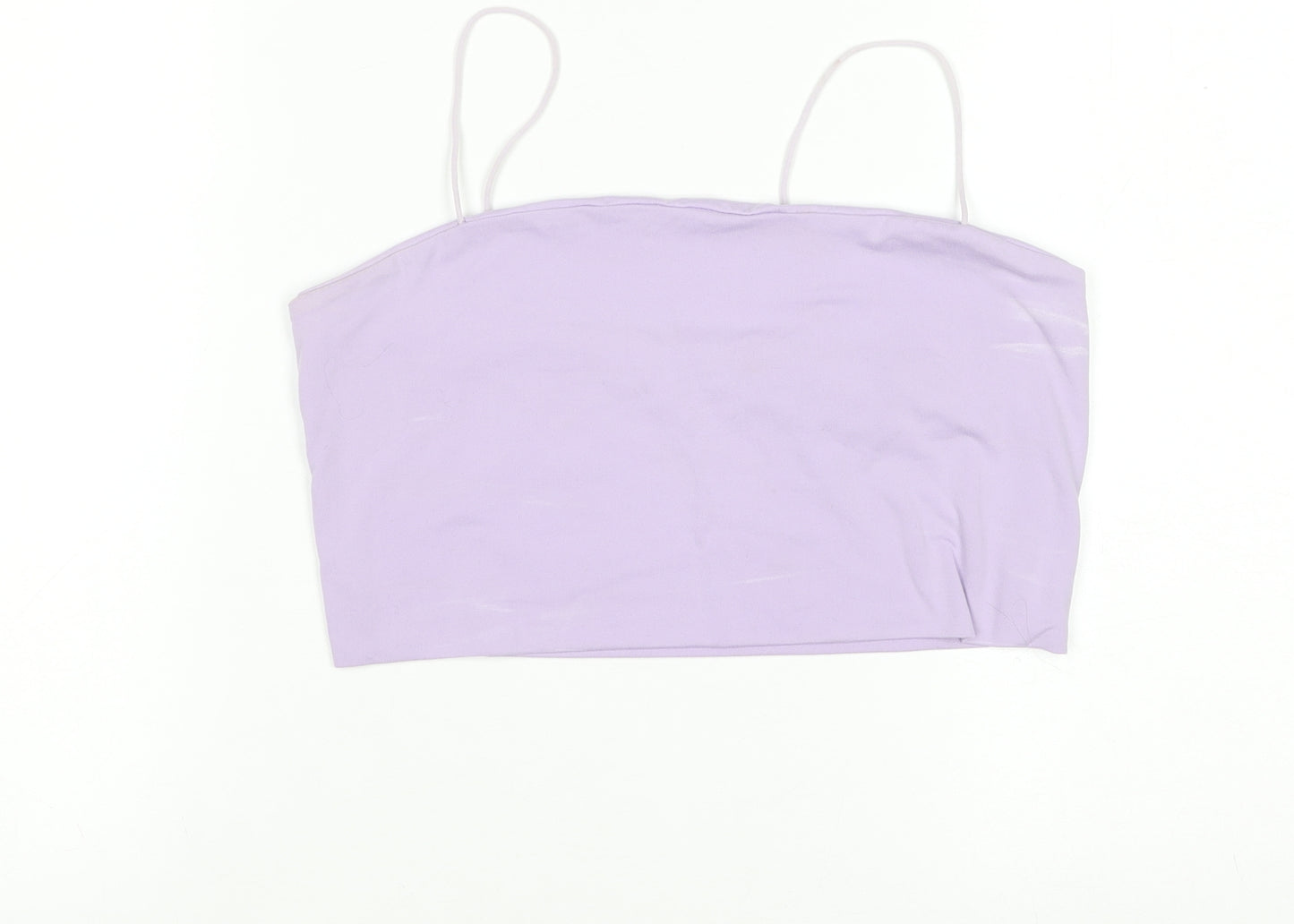 SHEIN Women Purple Camisole Tank Top L Slim Fit Spaghetti Strap