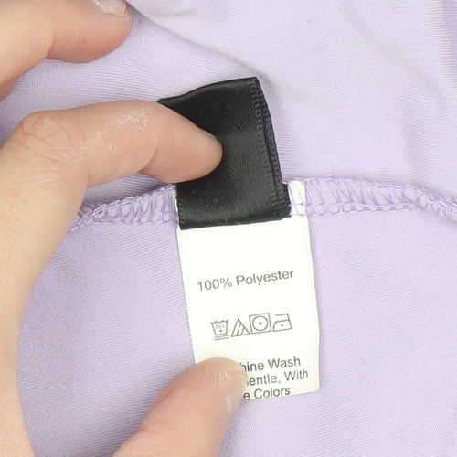 SHEIN Women Purple Camisole Tank Top L Slim Fit Spaghetti Strap