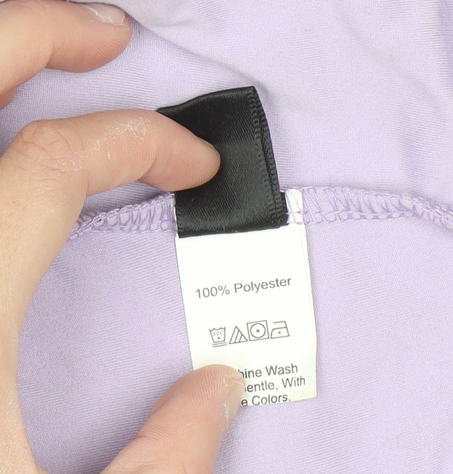 SHEIN Women Purple Camisole Tank Top L Slim Fit Spaghetti Strap