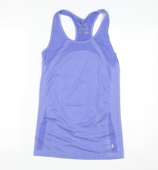 Marks and Spencer Women’s Purple Racerback Workout Tank Top Size 6