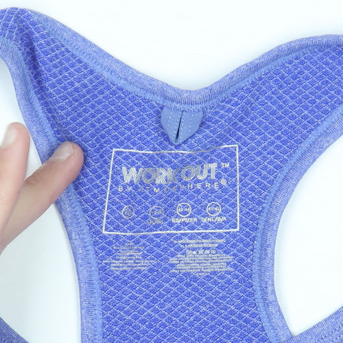 Marks and Spencer Women’s Purple Racerback Workout Tank Top Size 6