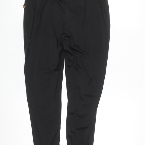 SHEIN Curve Women's Black High Waist Button Jeggings Size XL