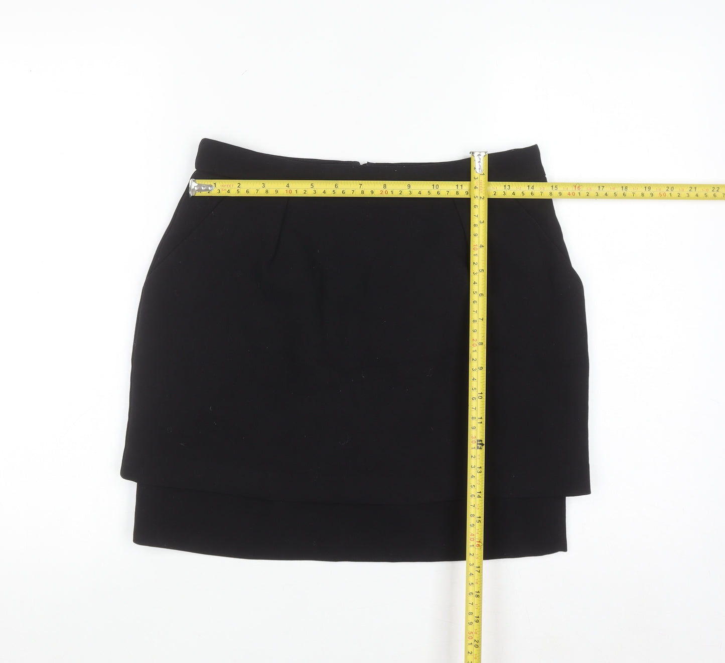 Atmosphere Womens Black Size 12 Pencil Skirt Workwear Stretch