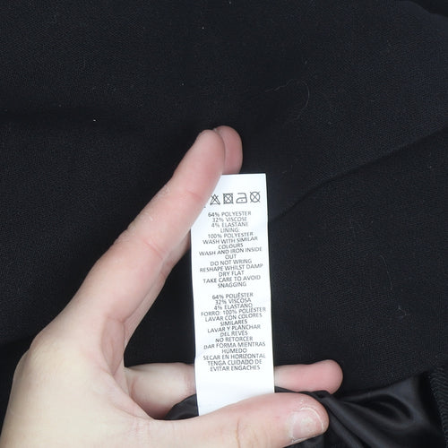 Atmosphere Womens Black Size 12 Pencil Skirt Workwear Stretch