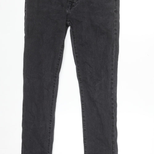 Jack Wills Womens Black Skinny Jeans Size 10 Regular 28R