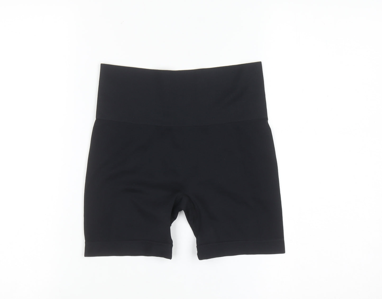 Primark Women's Black XS Biker Workout Shorts Polyester Blend